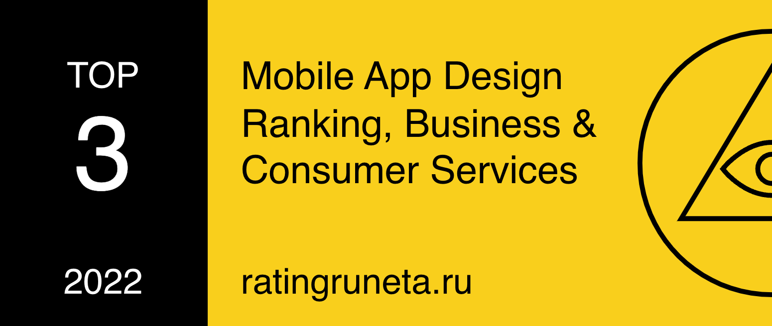 Рейтинг разработчиков дизайна мобильных приложений, Услуги для бизнеса и потребителей